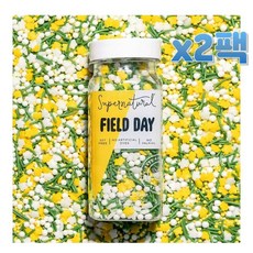 Supernatural 봄 꽃 스프링클 옐로우 90g x2통, 2통