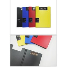 리멤버 클립보드 투톤 레포트화일(A4 A5), A5(흑색), 1개