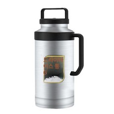 쿨러 스텐 드라이아이스통 얼음통 보관통 냉동 수도꼭지, 1개, 1L, 6L 내추럴
