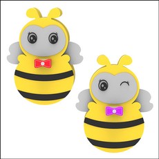 무게중심 꿀벌 오뚝이(1인용/5인용), 1개