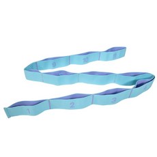 요가 풀 스트랩 벨트 탄성 라틴 댄스 스트레칭 밴드 루프 요가 필라테스 밴드, 130-4cm, 1개