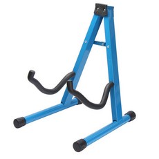 기타 스탠드 포크 UT549613 바이올린 스탠딩 통기타 선반 AGS 08 기타거치대, 스 블루, 1개