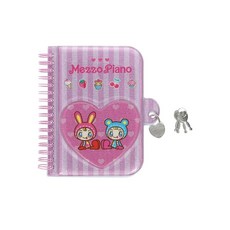 Sun-Star Stationery 선스타문구 메조피아노 주니어 ナルミヤ 링노트 열쇠 포함 S2643820