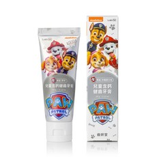 【齒妍堂】汪汪隊 兒童無氟含鈣健齒牙膏 60g 葡萄/草莓/橘子/原味, 1個, 原味｜1入