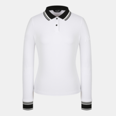 정품발송 여성 시보리 배색 카라 티셔츠 RWTYL7105-101 317868 레노마골프