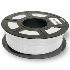 우리잉크 3D 펜 3D프린터 PLA 필라멘트 1Kg 릴 1.75mm, 흰색 WHITE