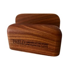 나무 도마거치대 원목 엔드그레인 받침대, 느티, 1개, 도마 두께 21~26mm