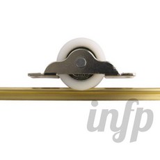 인프마켓 호차 나일론 행거도어롤러 슬라이딩로라 미닫이로라, 30mm, 1개