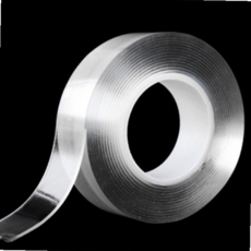 두께 폼 흔적없는테이프 양면테이프 매직테이프 겔테이프 실리이프 릴 투명 강력양면테이프 3cm 2mm x, 본상품