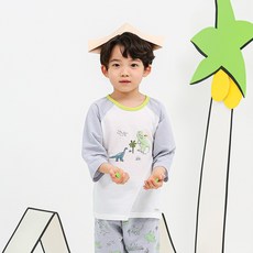 삐삐롱 [삐삐롱]다이노팜 시어스킨 자카드 7부 상하세트