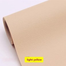 인조가죽시트지 가죽 수선패치 자기 접착 인조 수리 패치 소파 자동차 좌석 가구 스티커 내구성 재료, [00] 100x50cm, [00] light yellow