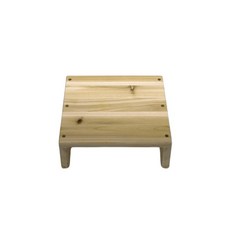 원목 모니터 받침대, 1개, A-1삼나무 미니1단25cm