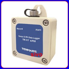 SIVO電子商城 台製宇鋒TENMARS TM-317 IP68防水型溫濕度記錄器 溫度計 濕度計, 1個