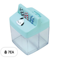 바이하츠 사각 자석 크립통, 포차코, 7개