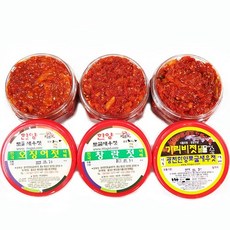 [젓갈세트 300g*3종] 오징어젓+창란젓+가리비젓 / 택1 / 특별할인행사! 한양토굴새우젓, 1개, 900g