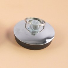 세면기 마개 탄력있는 밀착 고무 마개 욕조 배수구 부품 욕실용, 중형(45.7mm)