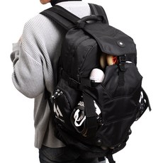 MILSPEC 성인 인라인스케이트 가방 어른용 스포츠 백팩, BLACK, 1개