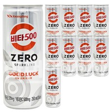 비타500 제로 스파클링, 250ml, 10개입