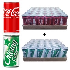 코카콜라칠성사이다(업소용) 190ml X 각30개 (총60개) 탄산음료/콜라/사이다/탄산/혼합음료/펫음료, 1세트