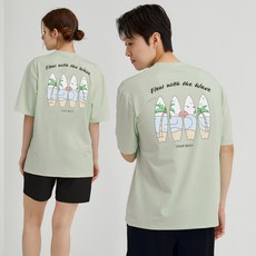 슈가비치 남여 공용 반팔 래쉬가드 상의 BH25-02 수영복