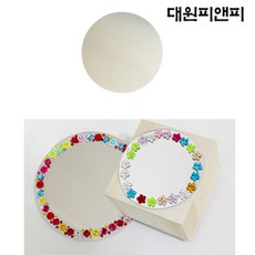 대원 아크릴거울 원형 중 7cm (3입) dw4179