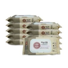 캡형 하늘선물 물티슈 물휴지 50매 아기 저자극_ 2027644EA