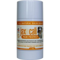 JAX & CAL 발 보호 개와 고양이 위 밤 무더운 여름 혹독 겨울 동안 건조하게 갈라진 진정 보습하며 보호합니다, JAX & CAL 발 보호 개와 고양이 천연 밤 무더운, 1개