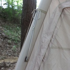 숯집게 스텐 캠핑 장작집게 55cm 1(개), 상세페이지 참조, 1개