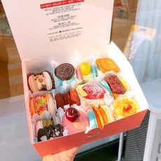 [바이러브하니] 수제마카롱 필링가득 뚱카롱 마카롱 맛집, 초코나무숲 조개롱