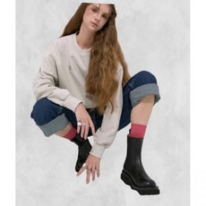 솔트앤초콜릿 라운드 토 첼시부츠 412246002 5cms 217813