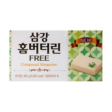 [업소용식자재]FW4Q-(냉동) 롯데삼강 홈버터린 450gx2, 450g