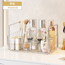 조아참 다용도 화장대 정리함 서랍식, 투명정리함, 1개, 투명정리함 대형