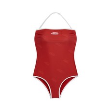 이미스 DETACHABLE STRAP SWIMSUIT-RED