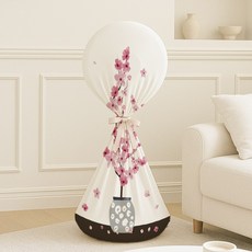 코팅블루 패브릭 고밀도 스판 지퍼식 선풍기커버, 17.체리블라썸