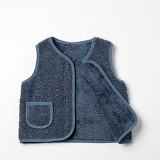 i揪團 兒童秋冬加絨保暖羊羔絨背心，中小童馬甲外套