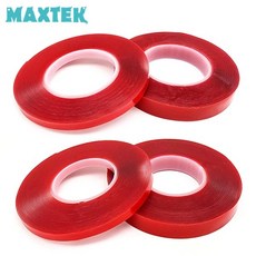 무배 맥스텍 MT947 초걍력 접착 실리콘 투명 양면테이프 두께 0.5mm 너비(폭) 10mm 길이 5m