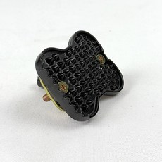 혼다 슈퍼커브 헌터커브 메뉴얼 바이크 오토바이 브레이크 패달 덮개 전차종 범용, 플라이 블랙 스몰, 1개