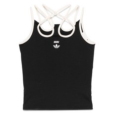 아디다스 X 아바바브 로고 자수 탱크 탑