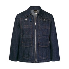 장 폴 고티에 중고 지퍼 데님 재킷