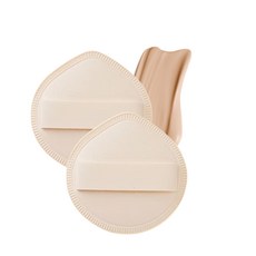 뷰리온 초밀착 블렌딩 파운데이션 대왕퍼프 대왕쿠션, 2개, 베이지