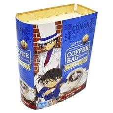 SAWAI COFFEE 澤井咖啡 名偵探柯南咖啡物語利樂型包裝經典即溶咖啡, 1盒, 5包, 8g