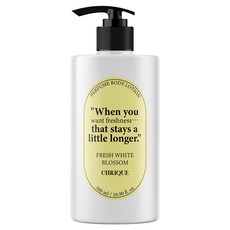 크리크 프레쉬 화이트 블로썸 퍼퓸 바디로션 향수대용 레몬 시트러스 500ml, 1개
