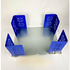 배달박스 파티션 자석 고정 칸막이 탑박스 배달통, 4접이식판+바닥판 (38x25)