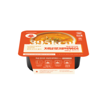 쿡생 간편한 렌지큐 저당로제떡볶이, 300g, 3개