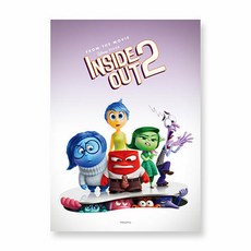 새책-스테이책터 [디즈니 픽사 인사이드 아웃 2 A3 펄 포스터 #1 새로운 감정들의 출현] --디즈니 픽사 인사이드 아웃