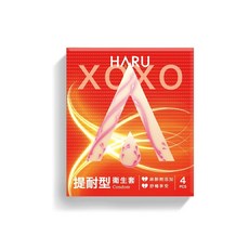 HARU保險套 熱感輕薄(無套感) 熱愛型(前端加厚) Long Lasting提耐型, 1個, Long Lasting提耐型保險套4入