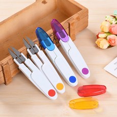 KK330 쪽가위 봉제 뚜껑 커팅 낚시줄 실밥 가위 수예 바느질 잘림 SG-1DK14-7441, 1개, 보라