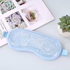 새로운 아이 마스크 뜨겁고 차가운 압축 얼음 냉각 플러시 아이스 슬리핑, blue B