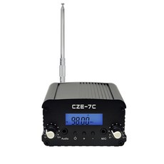 MAXDARE 교회 주차장용 7W/1W FM 송신기 - 드라이브 인 영화 불꽃놀이 쇼 및 야외 이벤트용 FCC 인증 장거리 스테레오 미니 라디오 스테이션