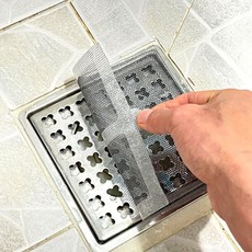 대형 배수구 거름망 필터 15 X 15 cm